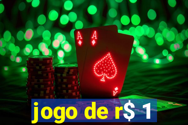 jogo de r$ 1